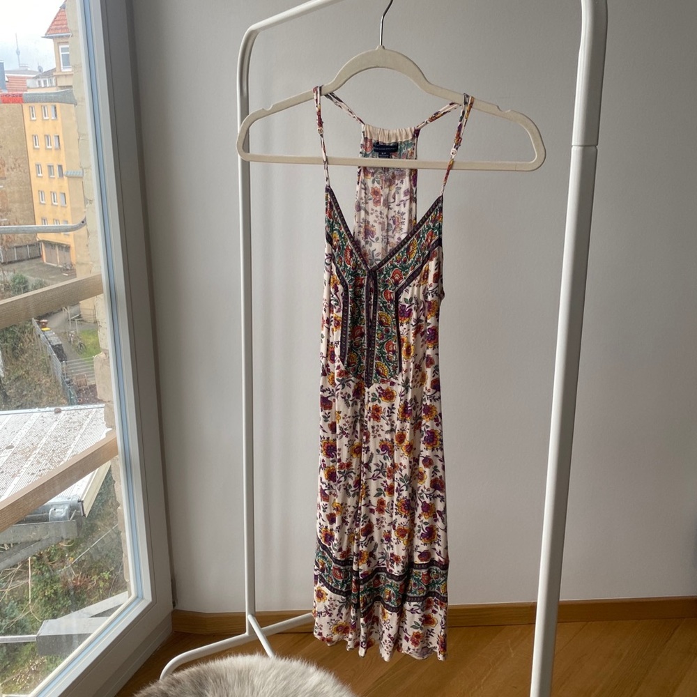 Multi-Colored/Floral Flowy AE Dress
